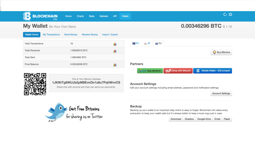 Blockchain Bitcoin wallet - S-pro blog