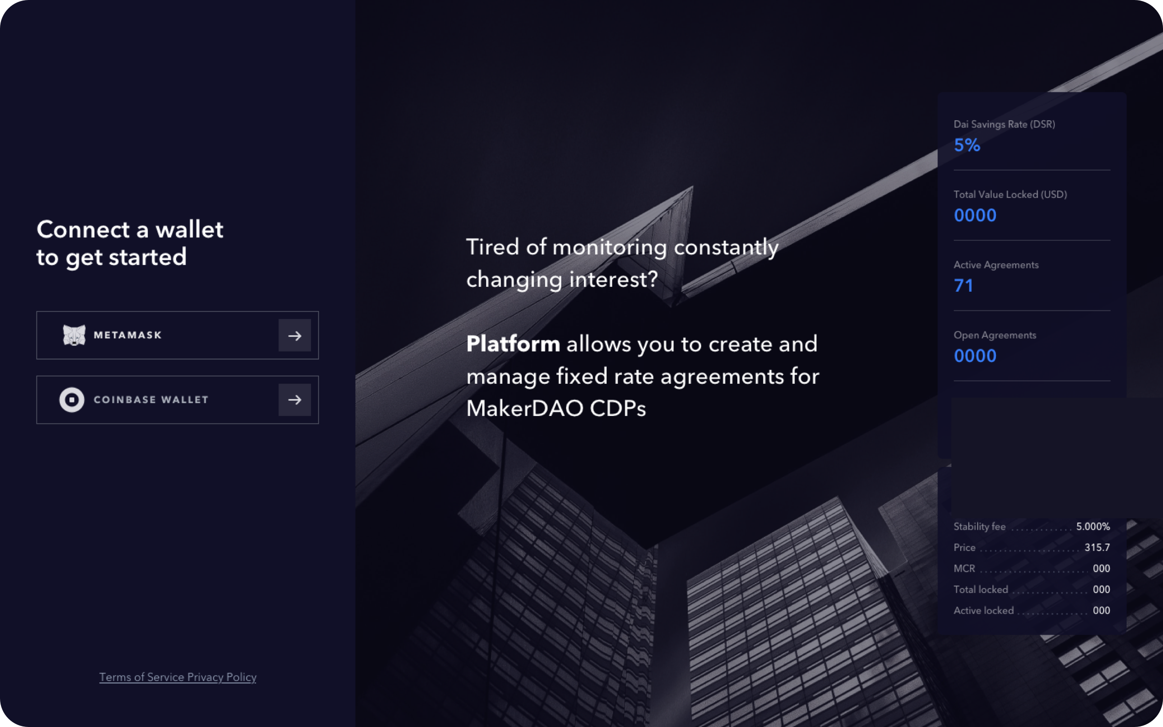A fully decentralized trading platform