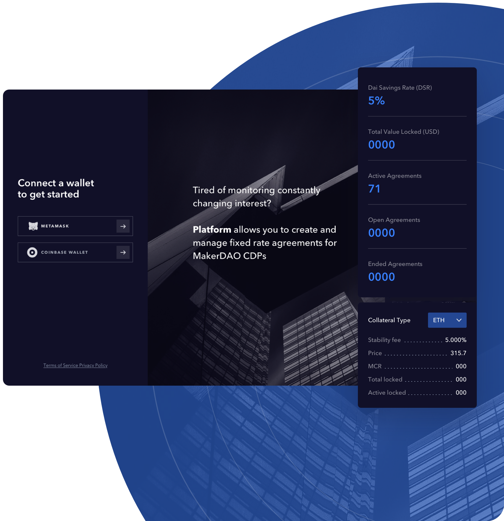 A fully decentralized trading platform